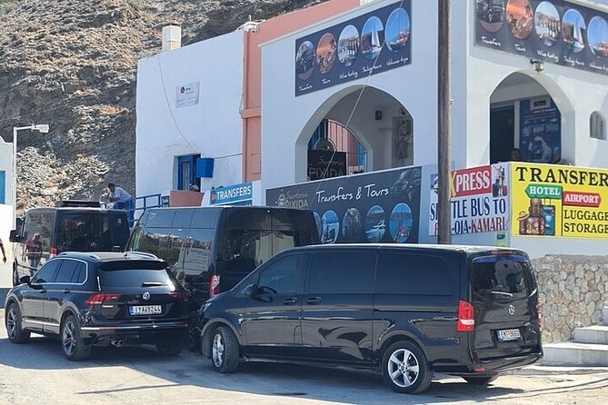 Santorini Private Transfers | Any Pick-Up to Any Destination - Meeting Points and What You Need to Do on Arrival