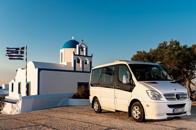 Santorini Private Transportation Services - How Pickup Works in Fira, Hotels, Port, and the Airport