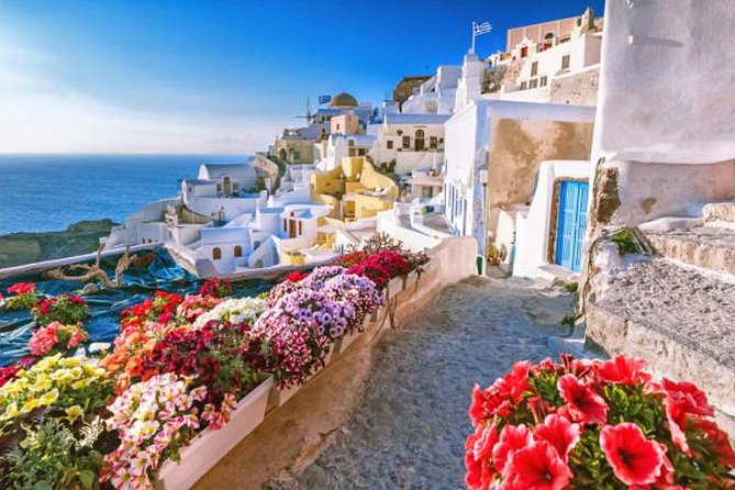 Santorini Roundtrip transport For oia - How Pickup Works in Fira and for Cruise Passengers