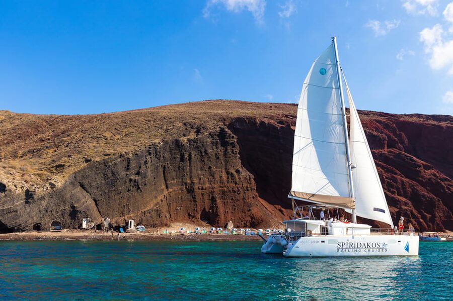 Santorini: Sailing Catamaran Cruise with BBQ and Drinks - What This 5-Hour Santorini Sailing Cruise Actually Delivers
