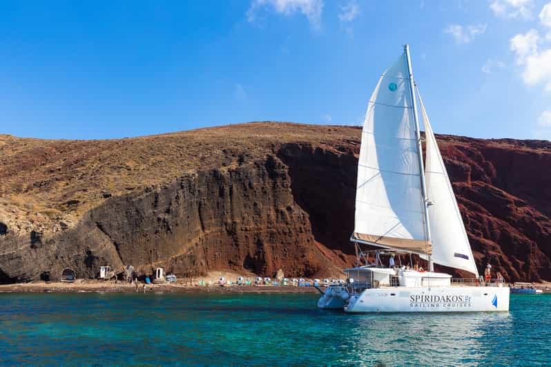 Santorini: Sailing Catamaran Cruise with BBQ and Drinks - Morning vs Sunset Cruise: Why the Port Swap Matters