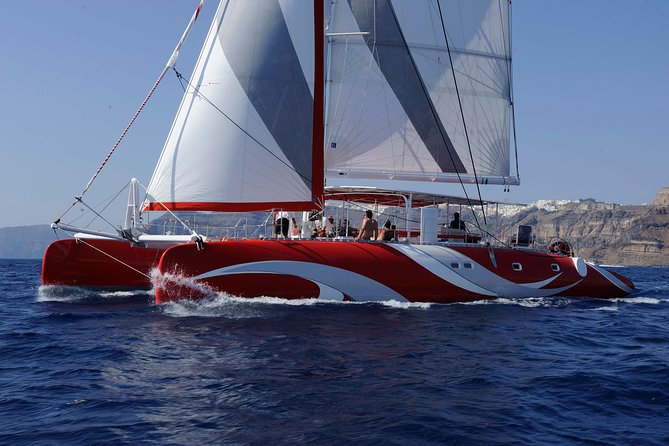 Santorini Sailing Dream Catcher with BBQ Lunch and Drinks - The catamaran day: how the timing and pickup really affect your day