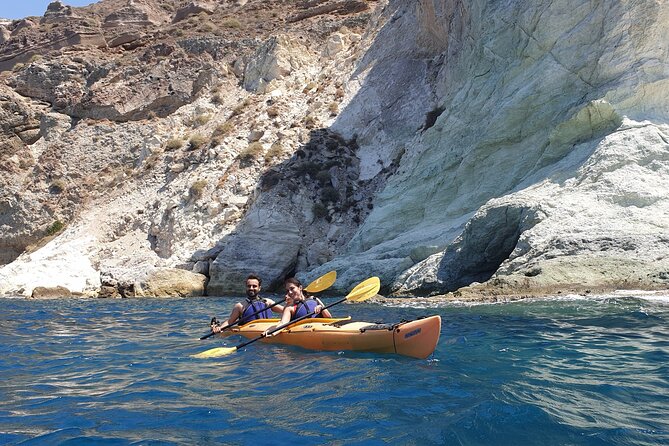 Santorini Sea Kayak - South Discovery, Small Group incl. Sea Caves and picnic - Snorkeling and Picnic: The Food Stop That Actually Fits the Activity