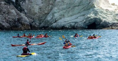 Sea Kayaking with Light Lunch