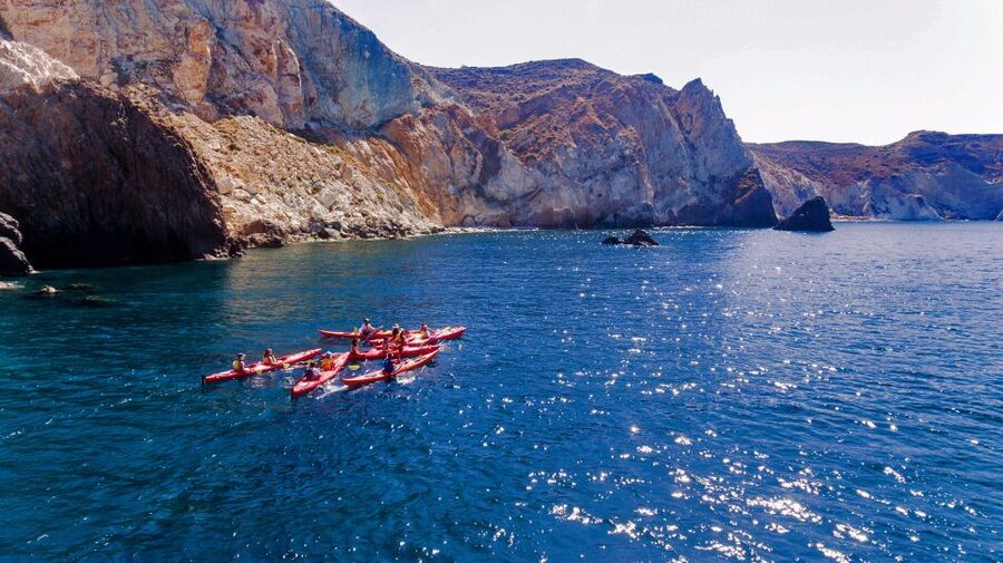 Santorini: Sea Kayaking with Light Lunch - Guides, BCU-certified safety, and what the pace really feels like