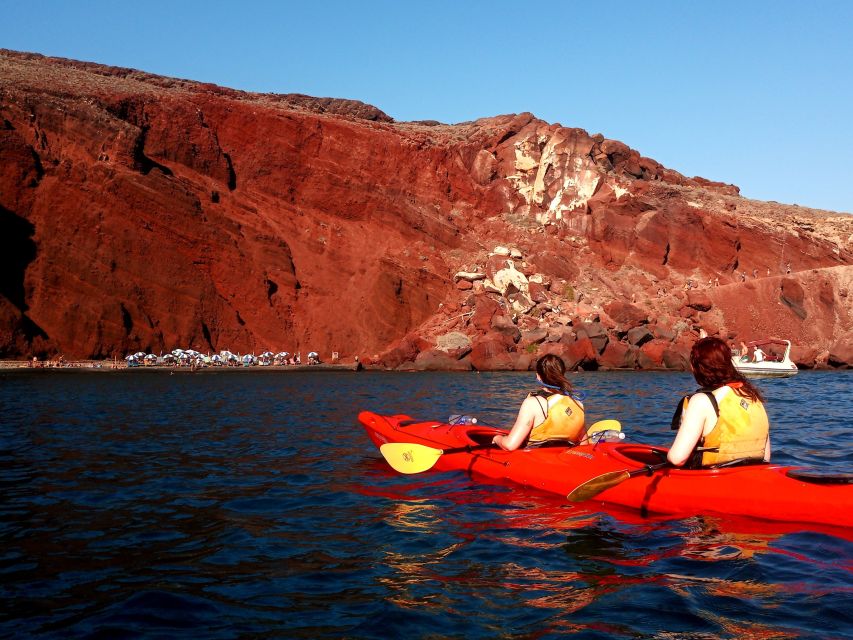 Santorini: Sea Kayaking with Light Lunch - What to bring, plus how to handle wind and seawater reality