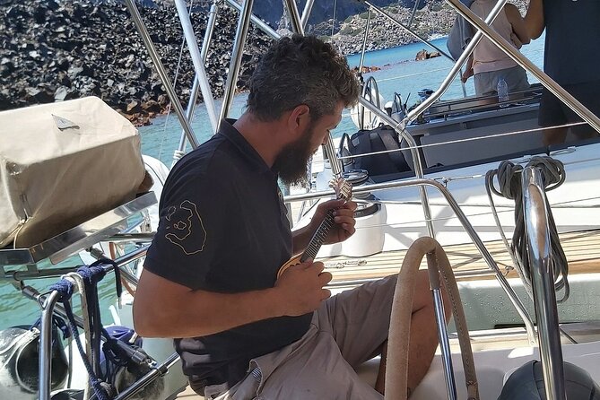 Santorini Semi-private Morning or Sunset Volcano Sailing Tour - Caldera time: what entering the volcanic lagoon actually feels like