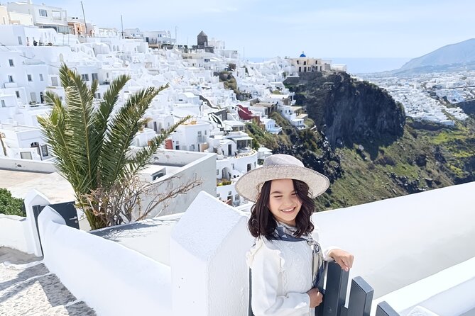 Santorini Semi-Private Small Group Sightseeing Tour - Firostefani’s Central Square and the Blue-Domed Church