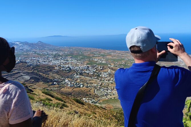 Santorini Shore Excursion: Private Sightseeing Tour - Three Bells of Fira: the sweet spot for photos and context