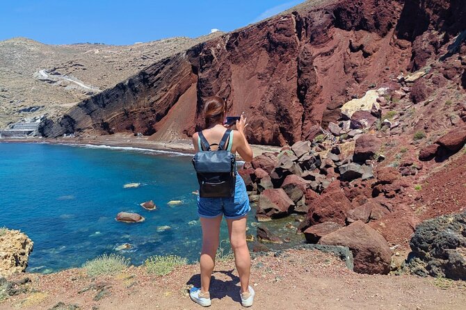 Santorini Shore Excursion: Private Sightseeing Tour - Santo Wines optional finale on the caldera cliffs