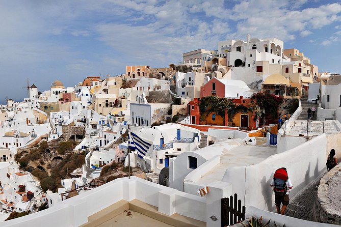 Santorini Sightseeing Half Day Private Tour - Optional Venetsanos Winery, or black sand beach lunch swap