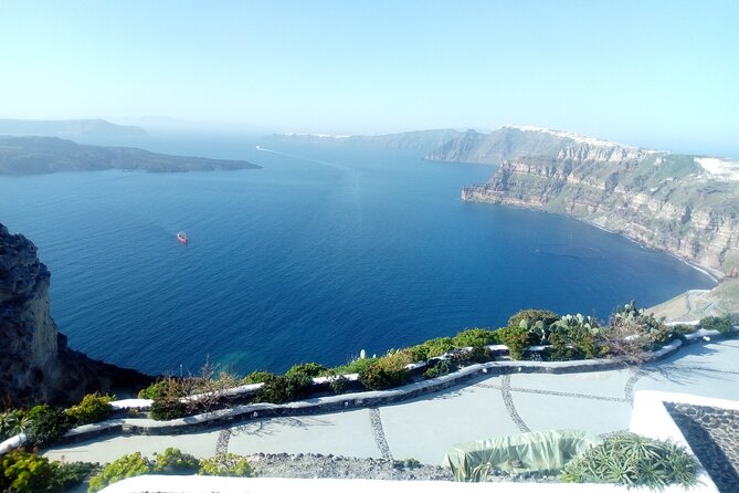 Santorini Sightseeing Half Day Small Group Tour - Firostefani and the Three Bells of Fira photo stop