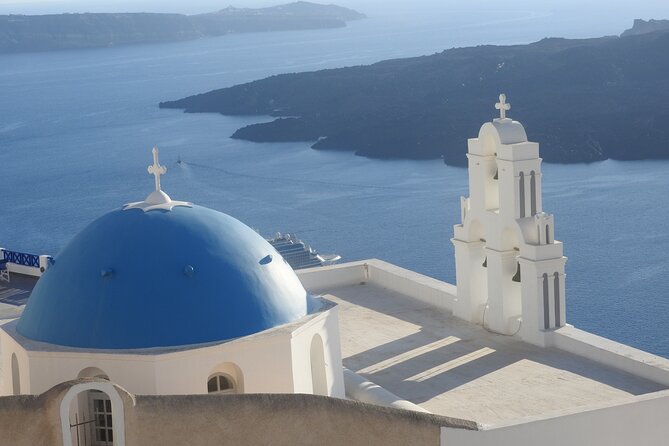 Santorini Sightseeing Half Day Small Group Tour - Imerovigli, the Balcony of Santorini, and the Skaros Rock view