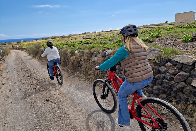 Santorini Small Group Guided E-bike Tour & Local Tomato Museum - Key things to know before you book