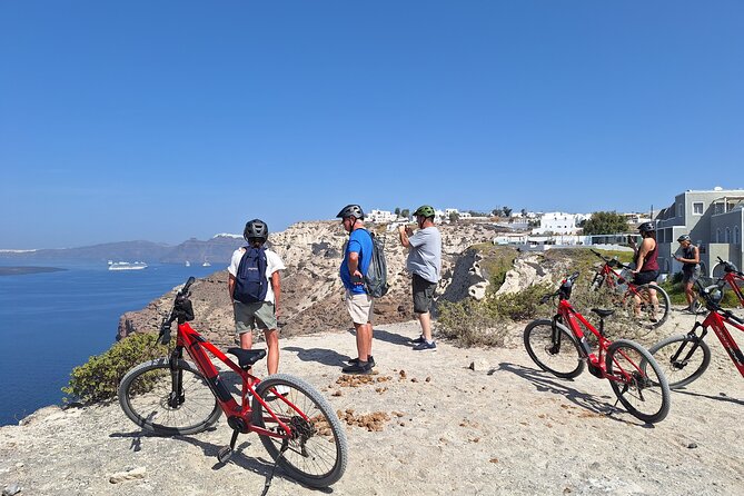 Santorini Small Group Guided E-bike Tour & Local Tomato Museum - Castelli of Emporio: a medieval-feeling pause in a village that still lives