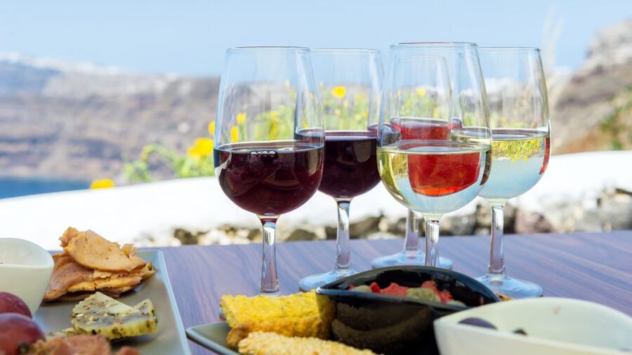 Santorini: Small Group Tour of 3 Local Wineries - Stop 3: Art Space Winery Museum in pumice-rock chambers