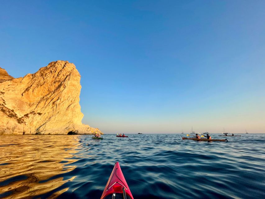 Santorini: South Sea Kayaking Tour with Sea Caves and Picnic - Price and what you actually get for $135
