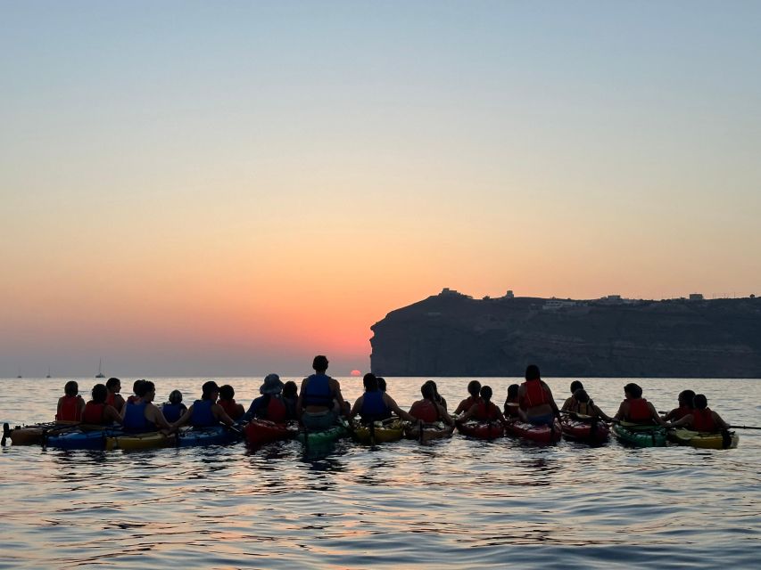 Santorini: South Sea Kayaking Tour with Sea Caves and Picnic - Red Beach, Kampia, and the cave moments you can’t get from shore