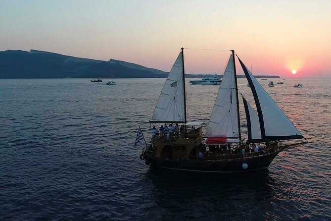 Santorini Sunset Cruise in Caldera - Nea Kameni Volcano: Smelling Sulfur and Climbing for Views