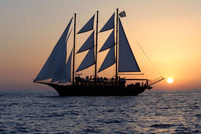 Santorini Sunset Dinner Cruise Including Nea Kameni Visit - The boat, the crew, and why Dada gets mentioned a lot
