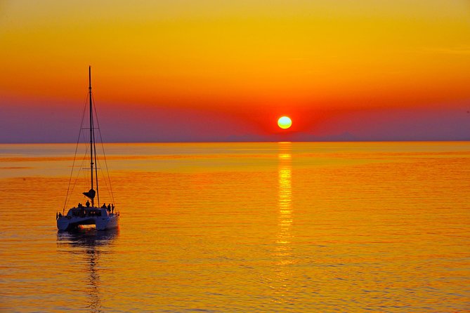 Santorini Sunset Luxury Sailing Catamaran Cruise with BBQ, drinks, transfer - Hotel pickup, the port ride, and what to expect from the timing