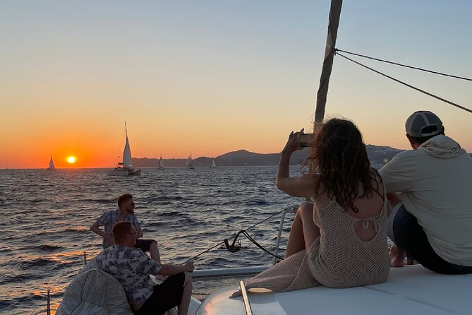 Santorini Sunset Sailing Cruise: Dinner, BBQ, Open Bar, Transfers - Quick Hits