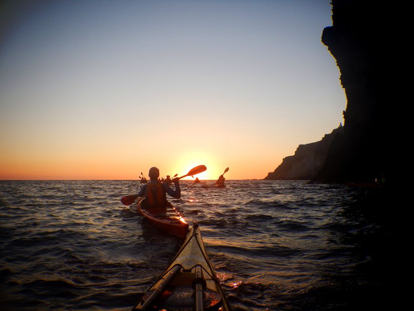 Santorini: Sunset Sea Kayak with Light Dinner - Kayak comfort, safety, and what to pack (sea shoes are a smart move)