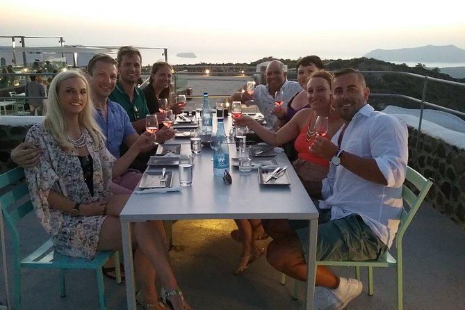 Santorini Sunset Wine Tour with Santo Winery Views - Pickup to last stop: what the 4-hour schedule feels like