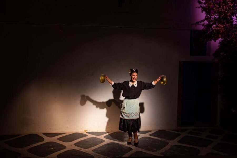 Santorini: The Greek Wedding Show - What 2 hours feels like: singing, dancing, and audience cues