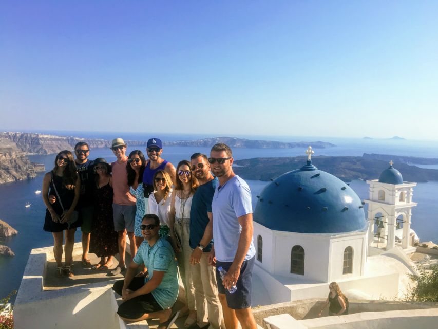 Santorini: Top Sights Small-Group Tour with Local Guide - Meeting in Fira: Cable Car Upper Station and the McDonalds Sign