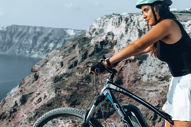 Santorini Tour on Electric Bikes & Scooters - Stop 2: Megalochori wine roads, old winery time, and kritharoboukie