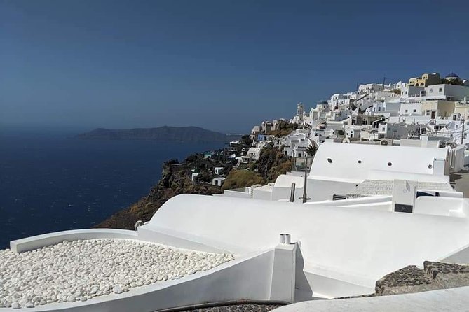 Santorini Unforgettable Experience Private Tour 6 - Hours - Red Beach: volcanic color contrast in a short window