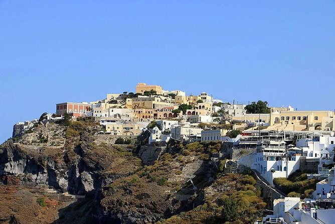 Santorini: Walking Tour of Fira - Cable Car Down to the Old Port, Plus a Handmade Ice Cream Break