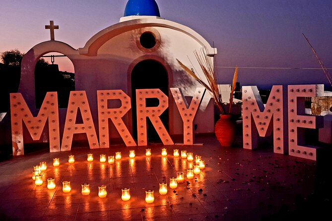 Santorini wedding propose - Who should book this Santorini wedding proposal package