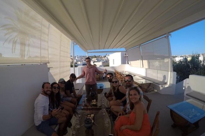 Santorini Wine Adventure with 12 Wine Tastings, Tapas and Sunset - Santo Wines: cellars, caldera views, and the full sunset moment