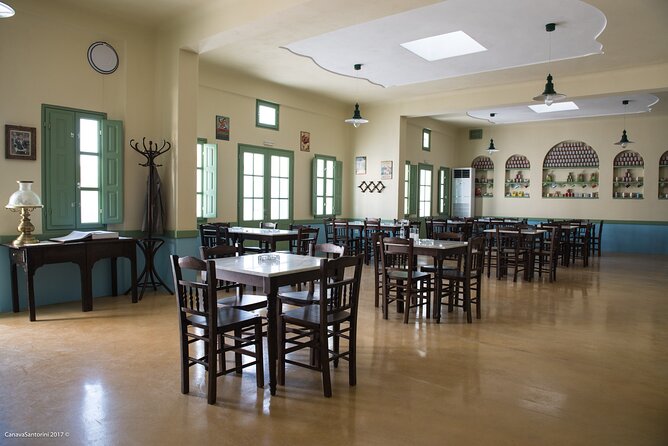 Secrets of Santorini - Private Full Day Tour with Dinner - Stop 2: Canava Santorini Distillery museum and spirit samples