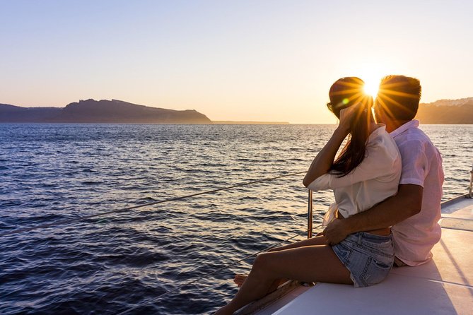 Shared Catamaran Romantic Sunset Cruise from Santorini via Volcano - Pickup, timing, and how to not let logistics steal the magic