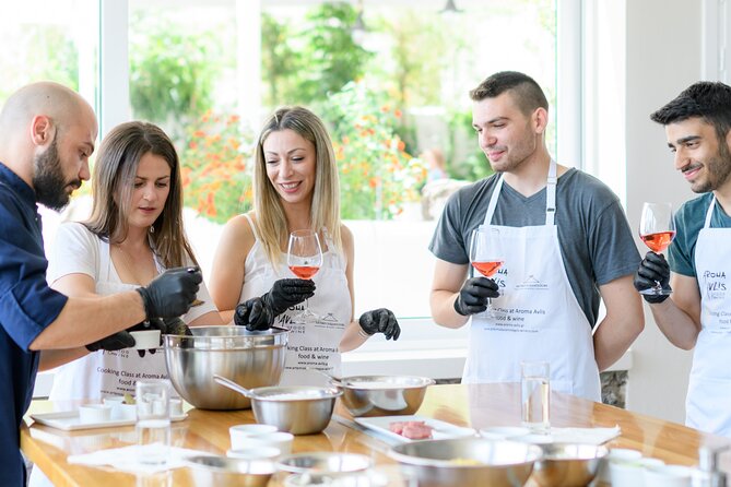 Small Group Cooking Lesson with Visit to Two Wineries - Stop 2 at Artemis Karamolegos Winery: The Tastings With Context