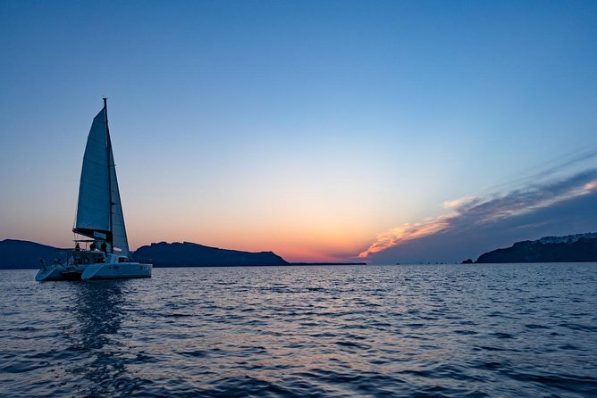Sunset Cruise with BBQ and Drinks - Your 3 pm start from Fira, and how the pickup works