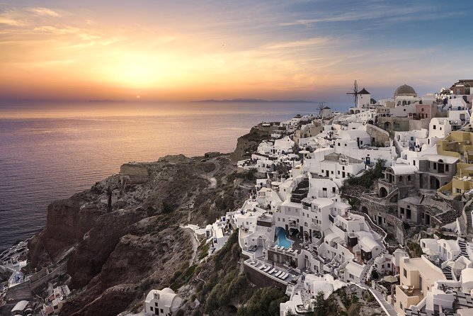 Sunset In Oia & Traditional Villages Bus Tour - Ieros Naos Panagias Episkopis Thiras, 1115 byzantine layers in 25 minutes