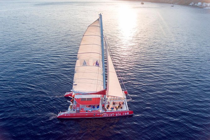 Sunset Sailing Catamaran Cruise in Santorini with BBQ and Drinks - Price and Logistics: Is $95.53 Good Value for a Santorini Day?