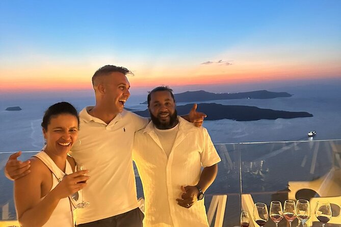Sunset Santorini Wine Best views 2 Wineries and Tapas - Sunset focus and photo help from your guide