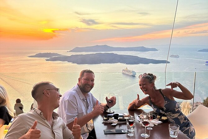 Sunset Santorini Wine Best views 2 Wineries and Tapas - Should you book this Sunset Santorini Wine tour?