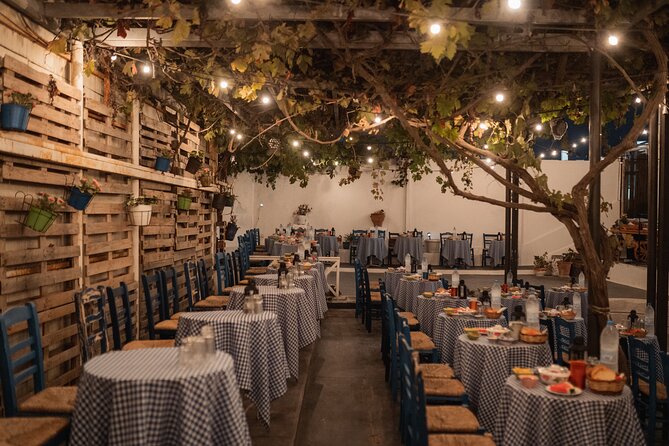 The Greek Wedding Show - Santorini - Meze-Style Snacks and Santorini White Wine at Your Table