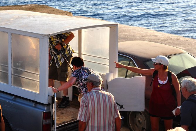 Thirassia Island: 6hr Private Tour with Lunch from Santorini - The gardens, grape vines, and the way to Akrilia