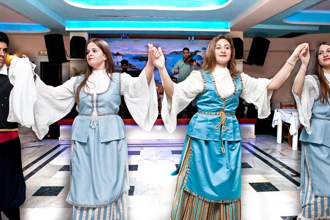 Traditional Greek Night live Music & Dinner Show in Santorini - What to do during the buffet window, before the music takes over