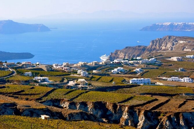 Traditional Villages & Akrotiri Excavations: Private Tour - Red Beach as the closing view stop