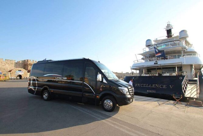 TRANSFERS Santorini PRIVATE Transfer - Hotel to airport or port return, keep it tight