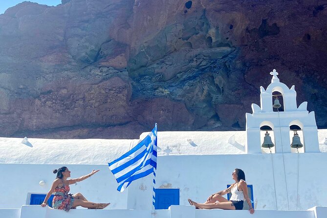 True Santorini Experience Day Tour - Akrotiri Lighthouse, Indian Rock, and the south coast mood shift