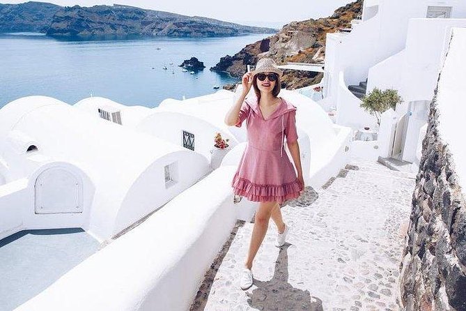 Walking Tour of Fira Town - Three Bells of Fira: the iconic photo spot, but with real context